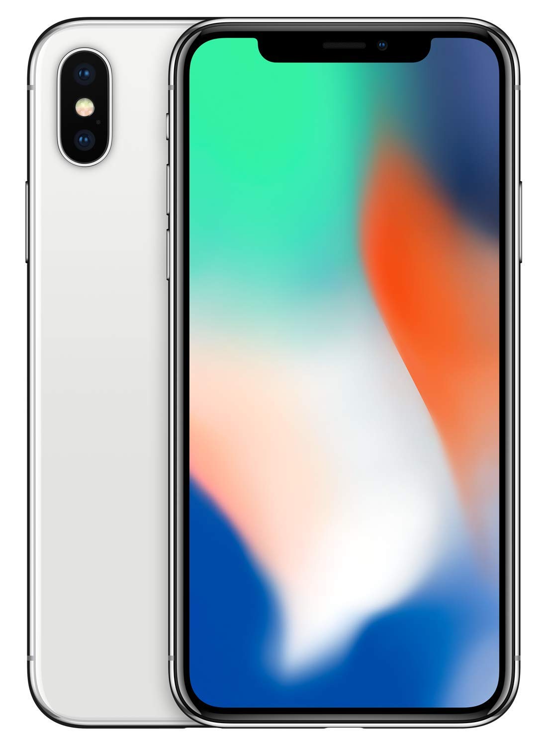 Apple iPhone X 256GB silber – Refurbished – Produktansicht