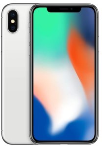 Apple iPhone X 256GB silber – Refurbished – Produktansicht