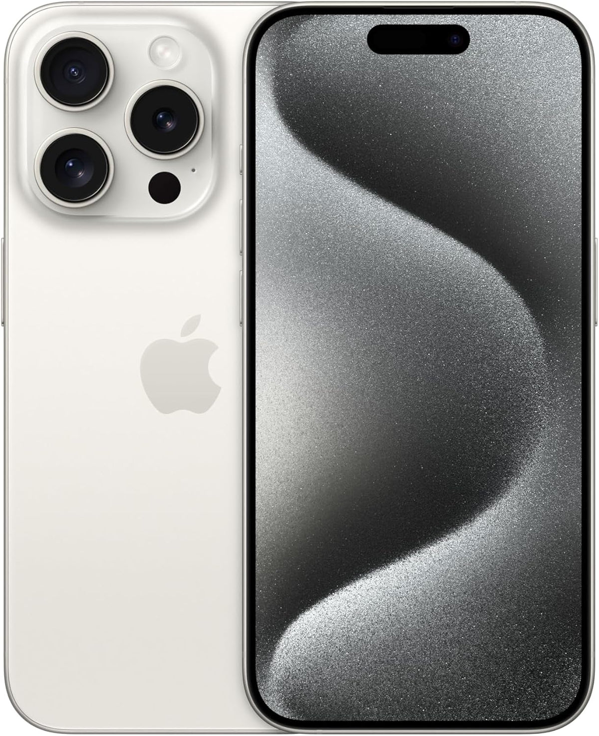 Apple iPhone 15 Pro 512GB titan weiß – Refurbished – Produktansicht