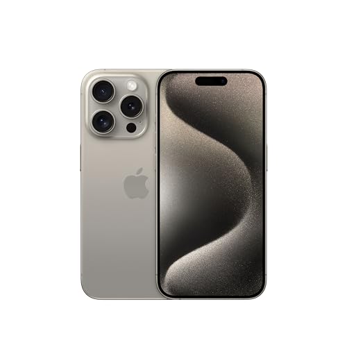 Apple iPhone 15 Pro 128GB titan natur – Refurbished – Produktansicht