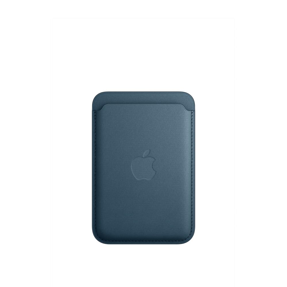 Apple iPhone Feingewebe Wallet mit MagSafe pazifikblau – Refurbished – Produktansicht