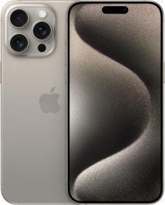 Apple iPhone 15 Pro Max 256GB titan natur – Refurbished – Produktansicht