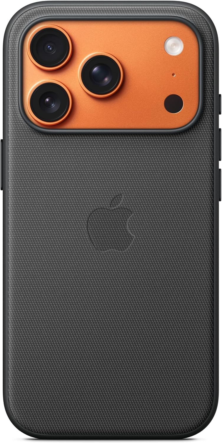Apple iPhone 17 Pro Funktionsgewebe Case mit MagSafe schwarz – Refurbished – Produktansicht