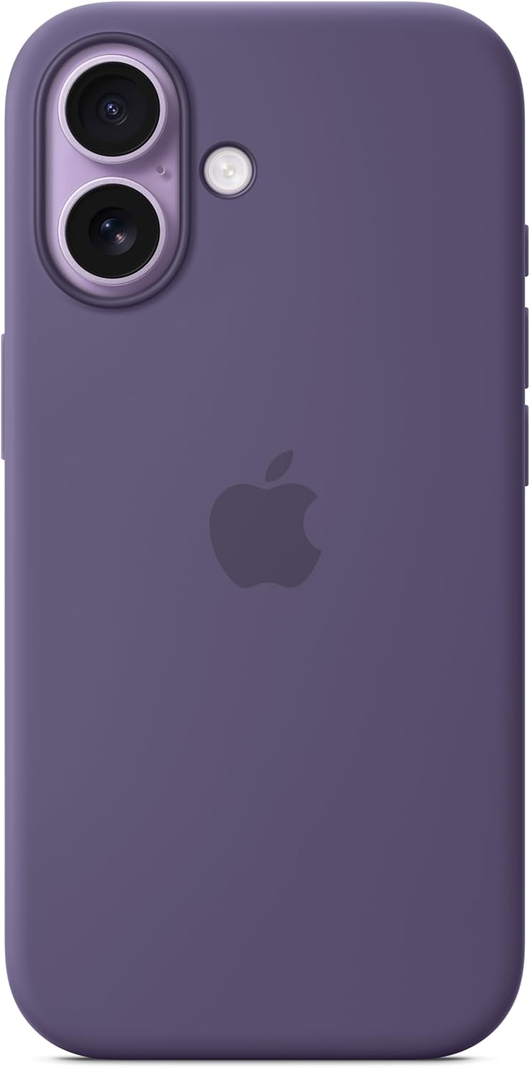 Apple iPhone 17 Silikon Case mit MagSafe nebelviolett – Refurbished – Produktansicht