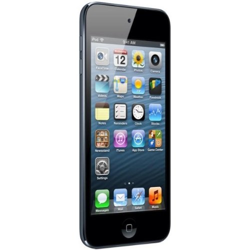 Apple iPod Touch 5G 32GB [Front- und Rück-Kamera] spacegrau/schwarz – Refurbished – Produktansicht