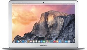 Apple MacBook Air (2014) [13,3", Intel Core i5 1,4GHz, 4GB RAM, 128GB SSD, Intel HD Graphics 5000, macOS] silber – Refurbished – Produktansicht