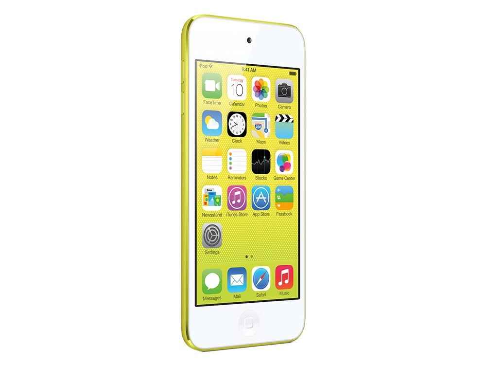 Apple iPod Touch 5G 16GB [Frontkamera] gelb – Refurbished – Produktansicht