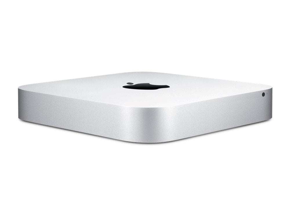 Apple Mac mini (Late 2014) [Intel Core i5 2,6GHz, 8GB RAM, 1TB HDD, Intel Iris Graphics 5100, macOS] silber – Refurbished – Produktansicht