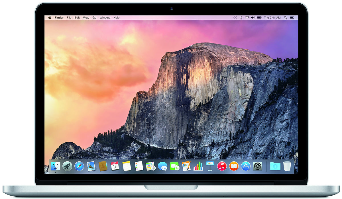 Apple MacBook Pro (Early 2015) [13,3", Retina, Intel Core i5 2,9GHz, 16GB RAM, 512GB SSD, Intel Iris Graphics 6100, macOS] silber – Refurbished – Produktansicht