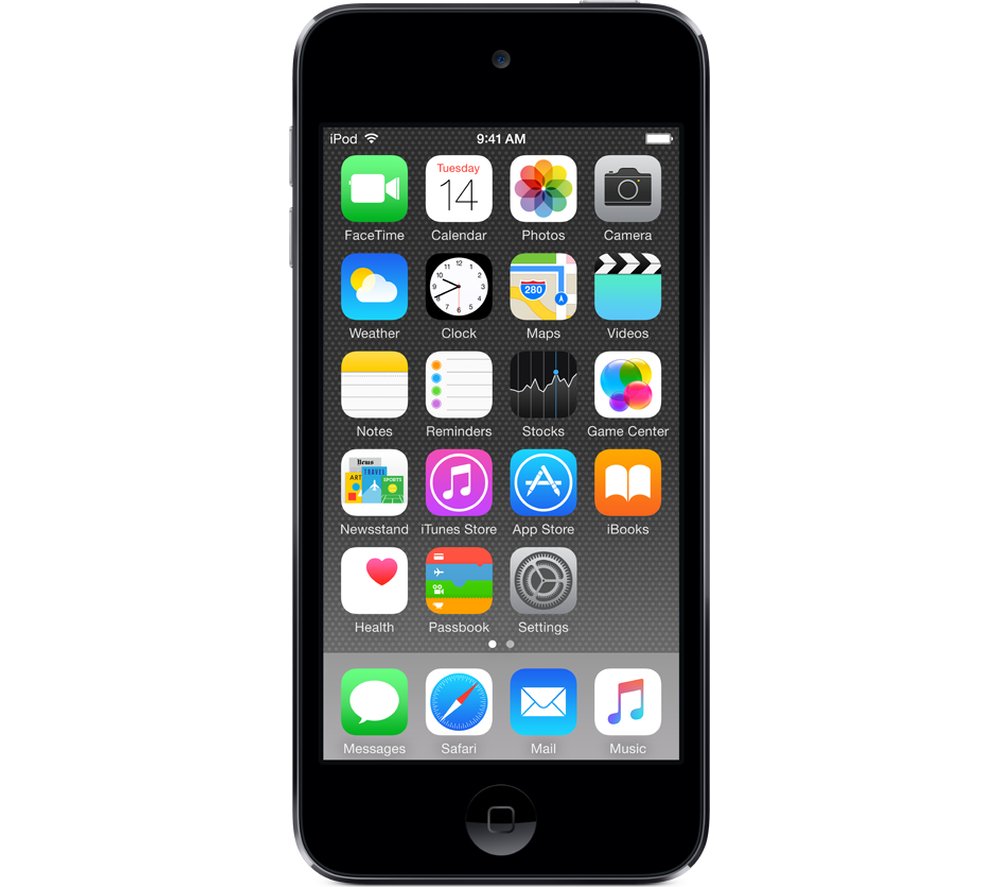 Apple iPod Touch 6G 16GB spacegrau – Refurbished – Produktansicht