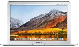 Apple MacBook Air (2017) [13,3", Intel Core i5 1,8GHz, 8GB RAM, 256GB SSD, Intel HD Graphics 6000, macOS] silber – Refurbished – Produktansicht