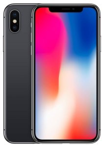Apple iPhone X 256GB spacegrau – Refurbished – Produktansicht