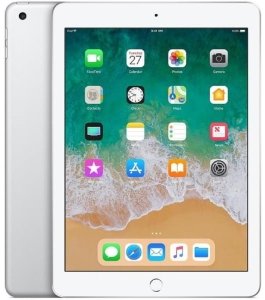 Apple iPad 6 (2018) 128GB [9,7" WiFi only] silber – Refurbished – Produktansicht