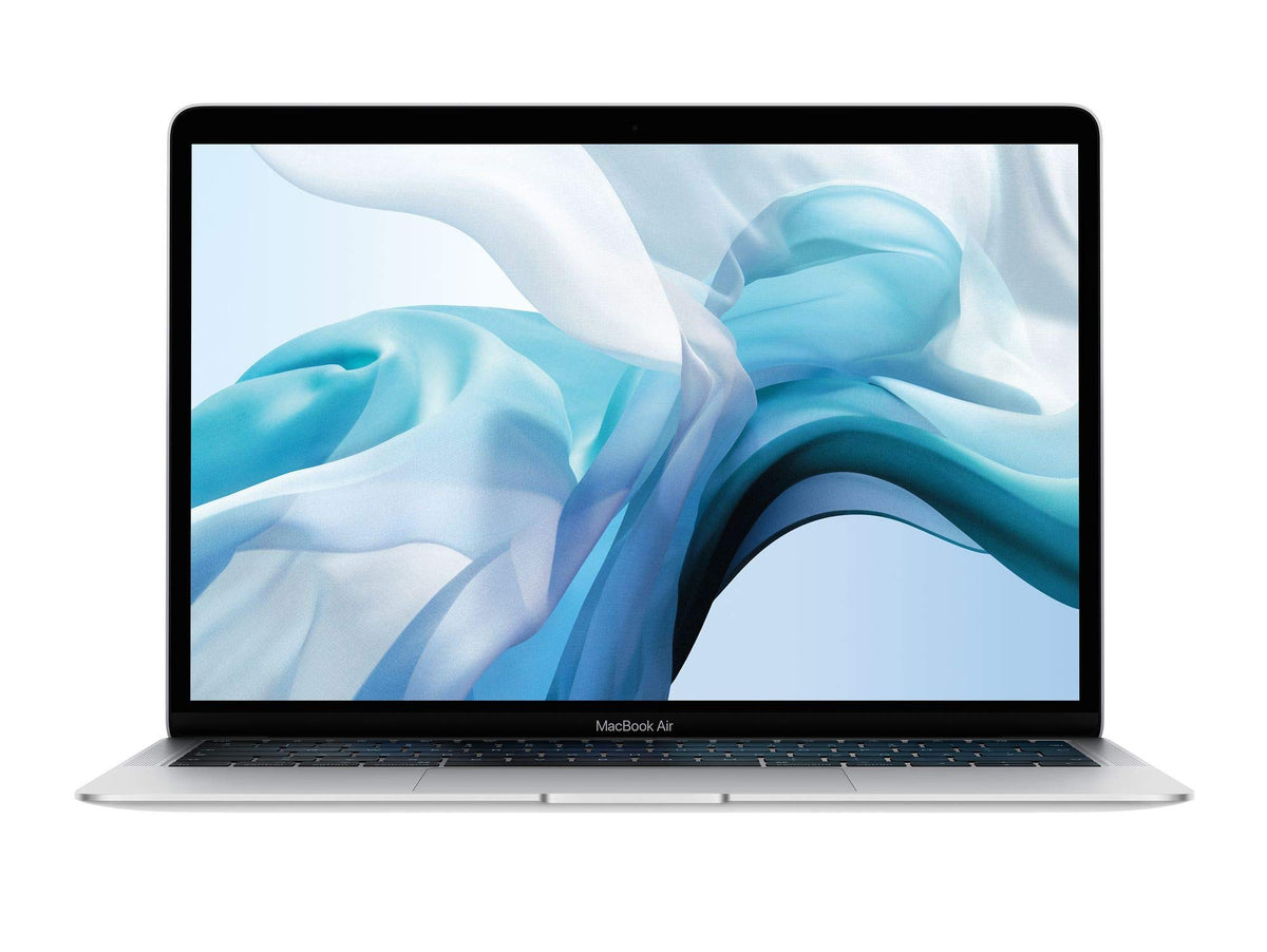 Apple MacBook Air (2018) [13,3", Retina, Intel Core i5 1,6GHz, 8GB RAM, 128GB SSD, Intel UHD Graphics 617, macOS] silber – Refurbished – Produktansicht