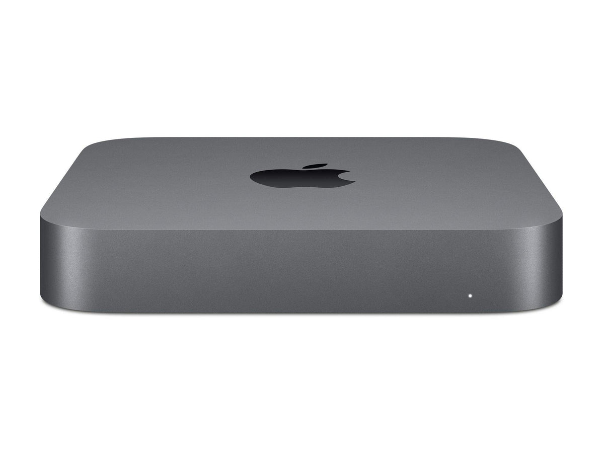 Apple Mac mini (Mid 2018) [Intel Core i5 3,0GHz, 8GB RAM, 256GB SSD, Intel UHD Graphics 630, macOS] grau – Refurbished – Produktansicht