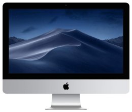 Apple iMac (2019) [21,5", 4K, Retina, Intel Core i3 3,6GHz, 8GB RAM, 1TB HDD, AMD Radeon Pro 555X, macOS] silber – Refurbished – Produktansicht