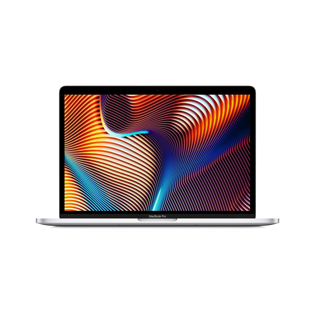 Apple MacBook Pro (2019) [13,3", Touch Bar, Intel Core i5 2,4GHz, 8GB RAM, 256GB SSD, Intel Iris Plus Graphics 655, macOS] silber – Refurbished – Produktansicht