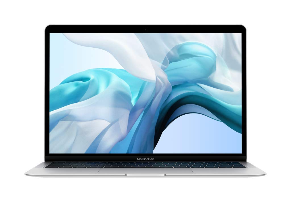 Apple MacBook Air (Mid 2019) [13,3", Retina, Intel Core i5 1,6GHz, 8GB RAM, 128GB SSD, Intel UHD Graphics 617, macOS] silber – Refurbished – Produktansicht