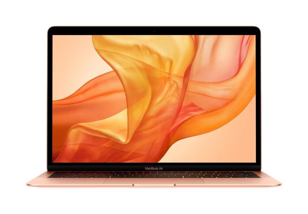 Apple MacBook Air (2019) [13,3", Retina, Intel Core i5 1,6GHz, 8GB RAM, 128GB SSD, Intel UHD Graphics 617, macOS] gold – Refurbished – Produktansicht