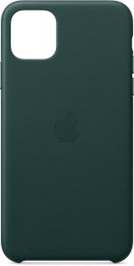 Apple Leder Case [6,5", für iPhone 11 Pro Max] waldgrün – Refurbished – Produktansicht