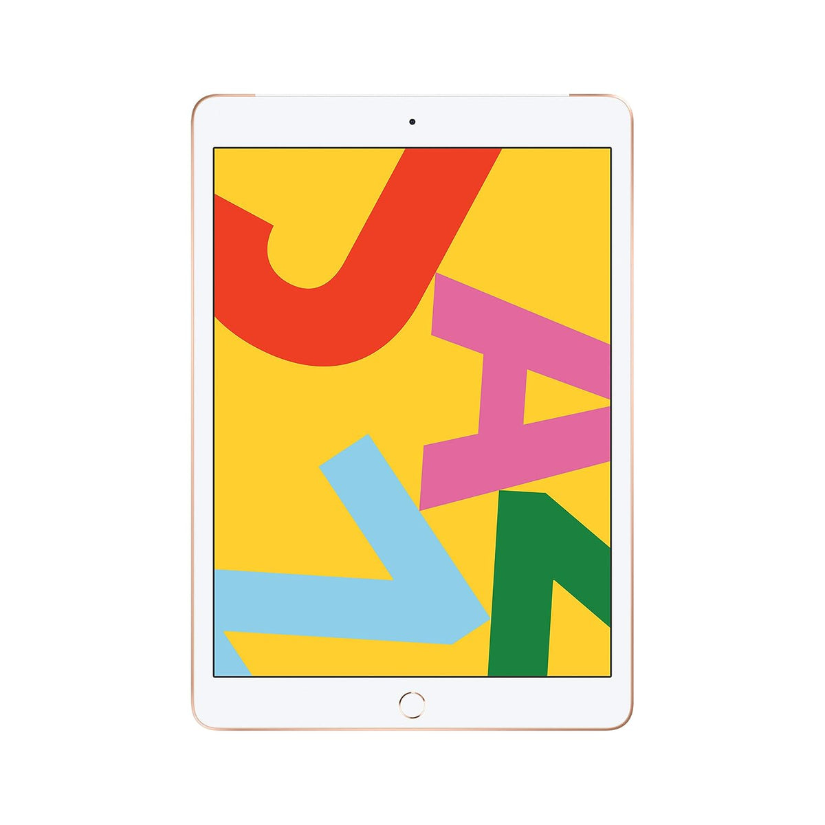 Apple iPad 7 (2019) 32GB [10,2" WiFi + Cellular] gold – Refurbished – Produktansicht
