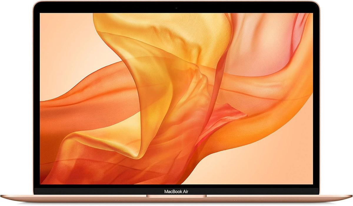 Apple MacBook Air (Mid 2020) [13,3", Retina, Intel Core i3 1,1GHz, 8GB RAM, 256GB SSD, Intel Iris Plus Graphics, macOS] gold – Refurbished – Produktansicht