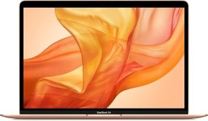 Apple MacBook Air (Mid 2020) [13,3", Retina, Intel Core i3 1,1GHz, 8GB RAM, 256GB SSD, Intel Iris Plus Graphics, macOS] gold – Refurbished – Produktansicht