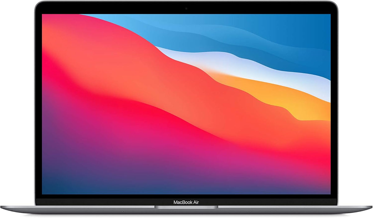 Apple MacBook Air M1 (Late 2020) [13,3", Retina, Apple M1, 3,2GHz, 8GB RAM, 512GB SSD, Apple 8 Core, macOS] spacegrau – Refurbished – Produktansicht