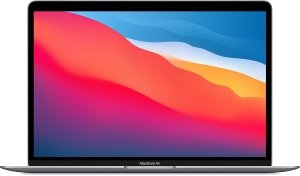 Apple MacBook Air M1 (Late 2020) [13,3", Retina, Apple M1, 3,2GHz, 8GB RAM, 512GB SSD, Apple 8 Core, macOS] spacegrau – Refurbished – Produktansicht