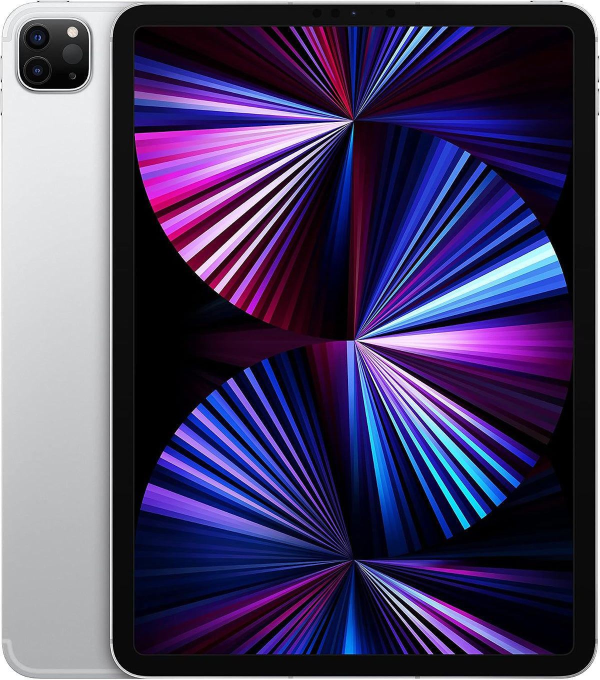 Apple iPad Pro (2021) 512GB [11" WiFi + Cellular] silber – Refurbished – Produktansicht
