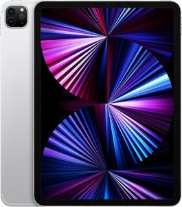 Apple iPad Pro (2021) 512GB [11" WiFi + Cellular] silber – Refurbished – Produktansicht