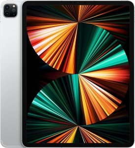Apple iPad Pro (2021) 128GB [12,9" WiFi + Cellular] silber – Refurbished – Produktansicht