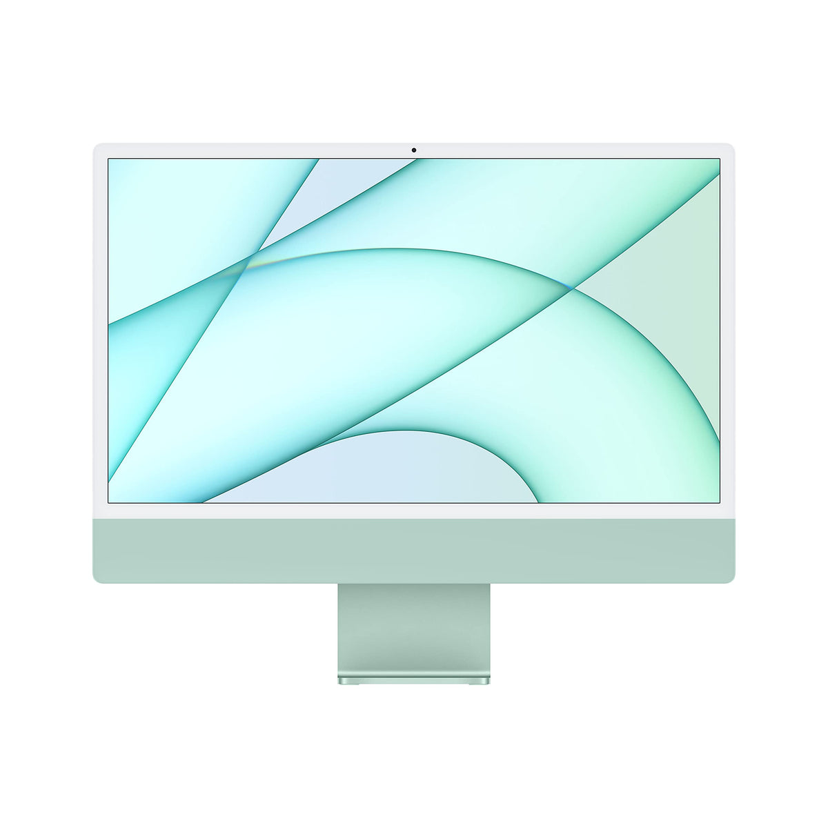 Apple iMac (Mid 2021) [24", Apple M1 8 Core CPU, 8GB RAM, 256GB SSD, Apple 8 Core, macOS] grün – Refurbished – Produktansicht