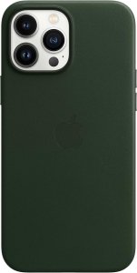 Apple Leder Case mit MagSafe [für iPhone 13 Pro Max] schwarzgrün – Refurbished – Produktansicht