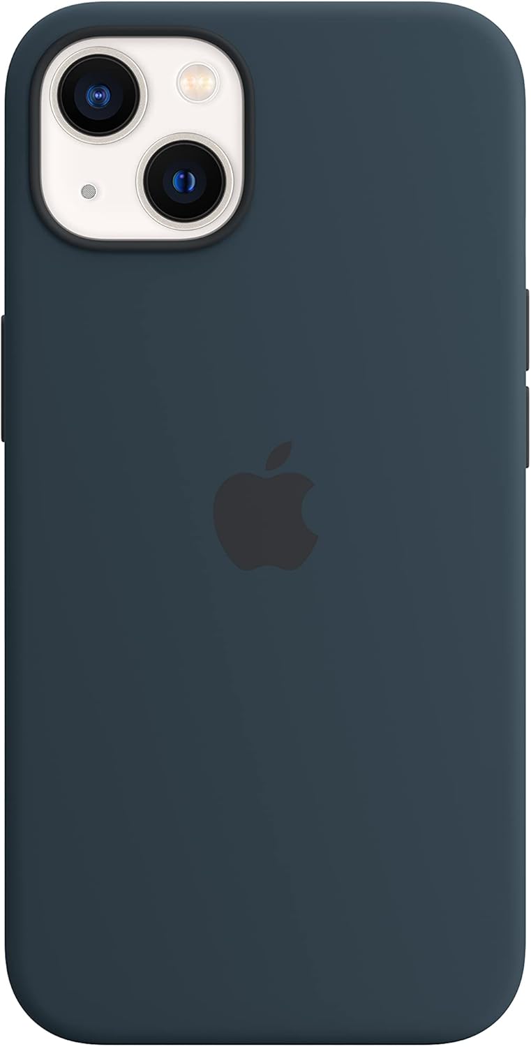 Apple Silikon Case mit MagSafe [für iPhone 13] absyssblau – Refurbished – Produktansicht