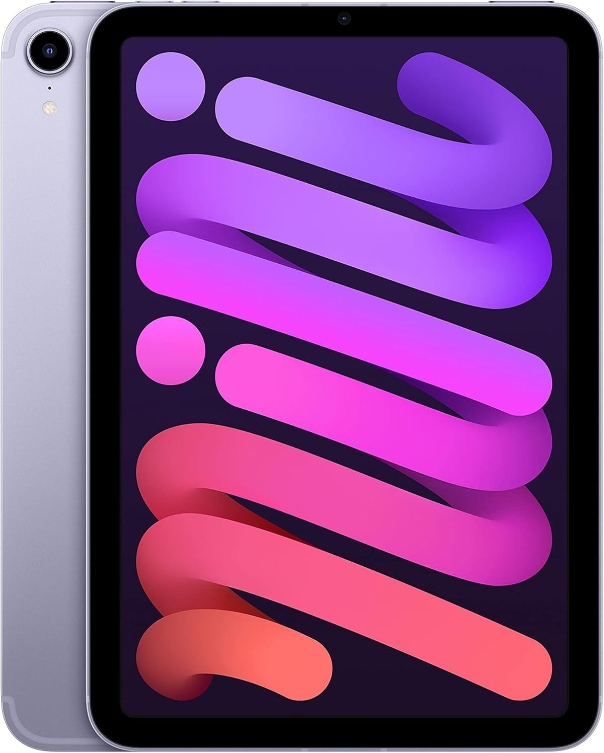 Apple iPad Mini 6 (2021) 64GB [8,3" WiFi + Cellular] violett – Refurbished – Produktansicht