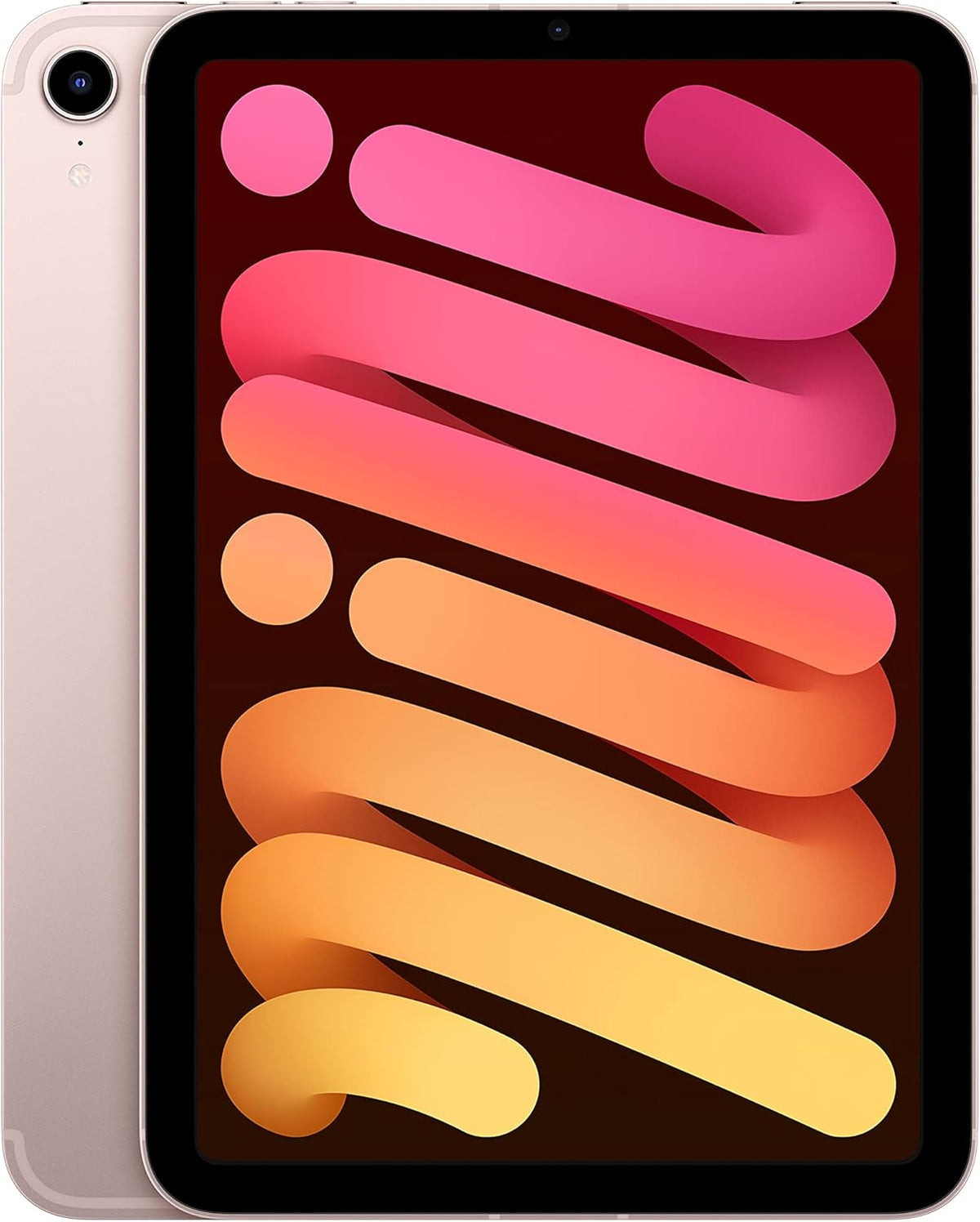 Apple iPad Mini 6 (2021) 64GB [8,3" WiFi + Cellular] pink – Refurbished – Produktansicht