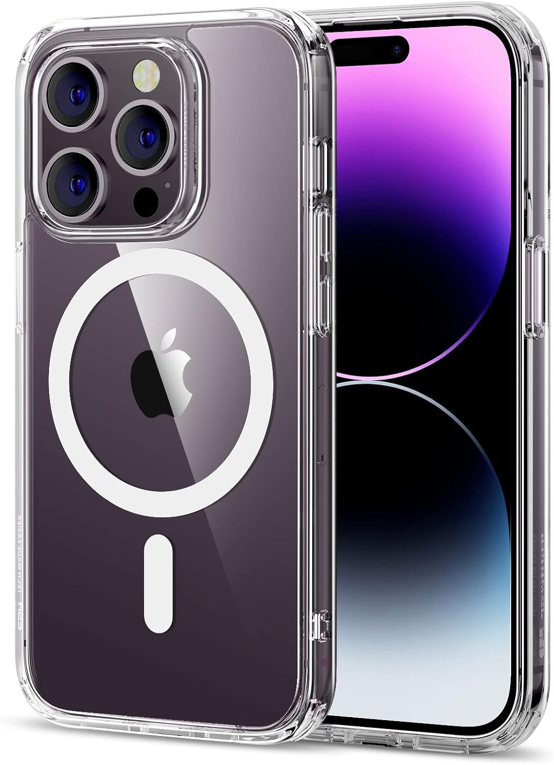 ESR Silikon Case mit Magsafe [für iPhone 14 Pro Max] transparent – Refurbished – Produktansicht