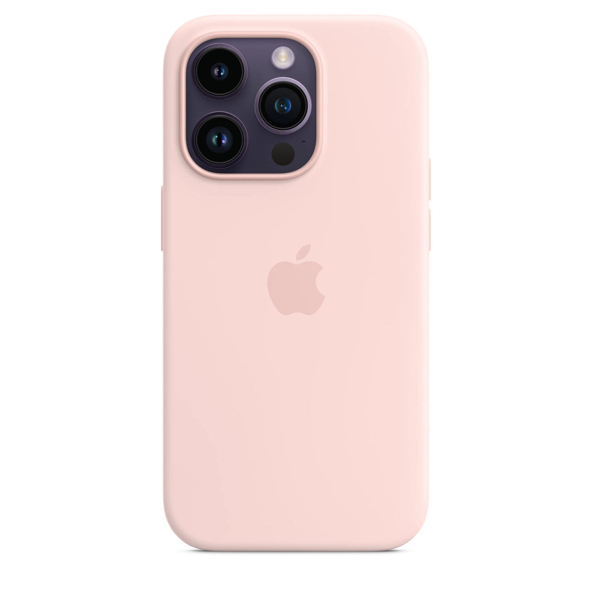 Apple Silikon Case mit MagSafe [für iPhone 14 Pro] kalkrosa – Refurbished – Produktansicht