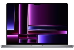 Apple MacBook Pro (2023) [16,2", Apple M2 Pro 12 Core, 16GB RAM, 1TB SSD, Apple 19 Core, macOS] spacegrau – Refurbished – Produktansicht