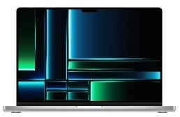 Apple MacBook Pro (2023) [16,2", Apple M2 Pro 12 Core, 16GB RAM, 1TB SSD, Apple 19 Core, macOS] silber – Refurbished – Produktansicht