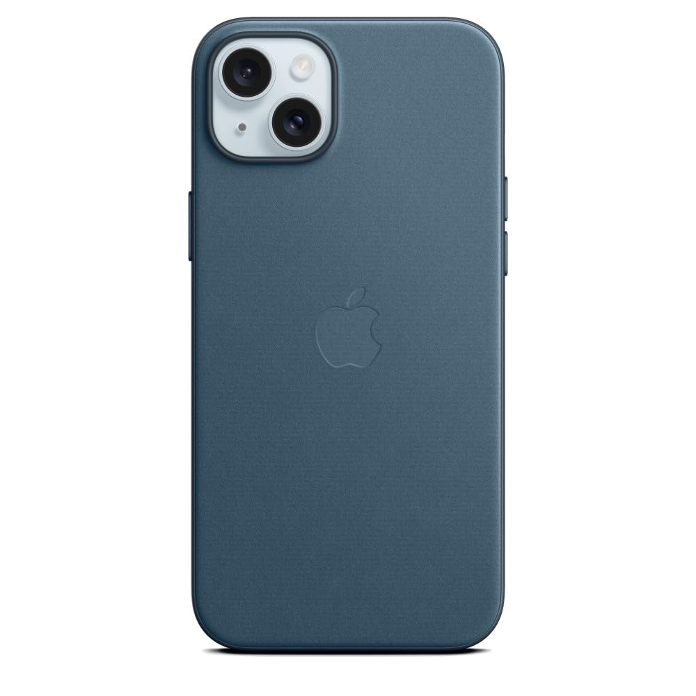 Apple Feingewebe Case mit MagSafe [für iPhone 15 Plus] pazifikblau – Produktansicht