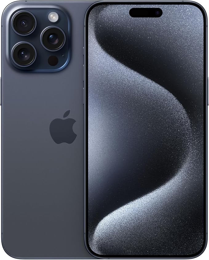 Apple iPhone 15 Pro Max 256GB titan blau – Refurbished – Produktansicht