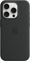 Apple Silikon Case mit MagSafe [für iPhone 15 Pro] schwarz – Refurbished – Produktansicht