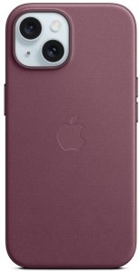 Apple Feingewebe Case mit MagSafe [für iPhone 15] mulberry – Refurbished – Produktansicht