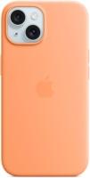 Apple Silikon Case mit MagSafe [für iPhone 15] sorbet orange – Refurbished – Produktansicht