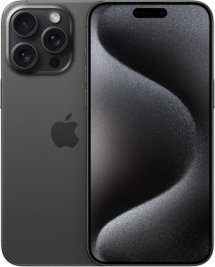 Apple iPhone 15 Pro Max 256GB titan schwarz – Refurbished – Produktansicht