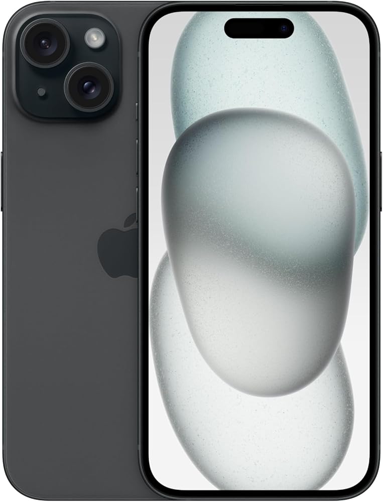 Apple iPhone 15 256GB schwarz – Refurbished – Produktansicht