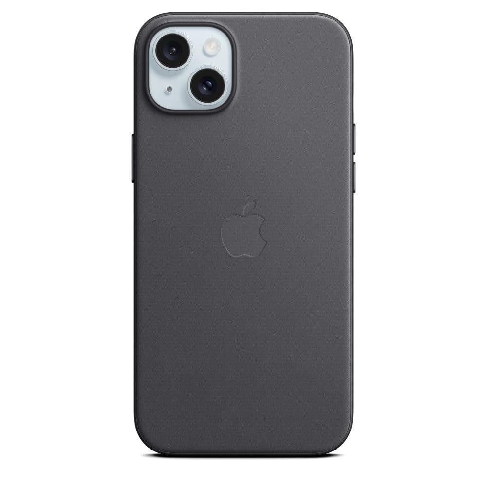 Apple Feingewebe Case mit MagSafe [für iPhone 15 Plus] schwarz – Produktansicht
