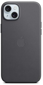 Apple Feingewebe Case mit MagSafe [für iPhone 15 Plus] schwarz – Refurbished – Produktansicht